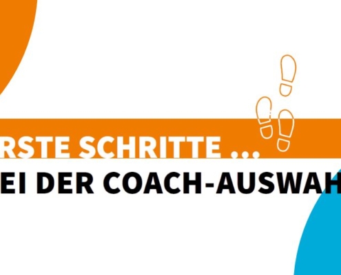 Erste Schritte... bei der Coach-Auswahl