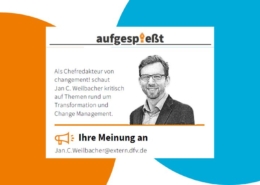 aufgespießt - von Jan C. Weilbacher: Das unterschätzte Tool: der Mensch